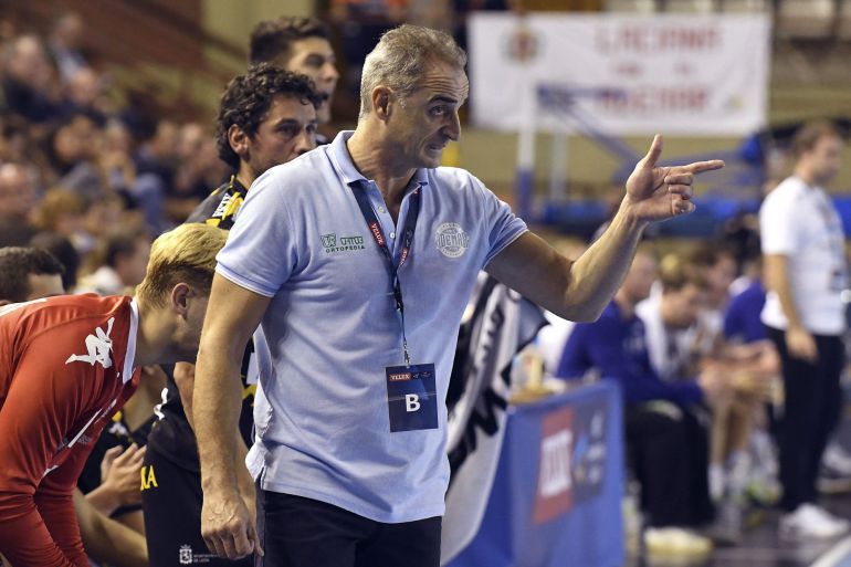 Rafa Guijosa tendrá que ver el partido contra el Cangas desde la grada Rafa Guijosa tendrá que ver el partido contra el Cangas desde la grada