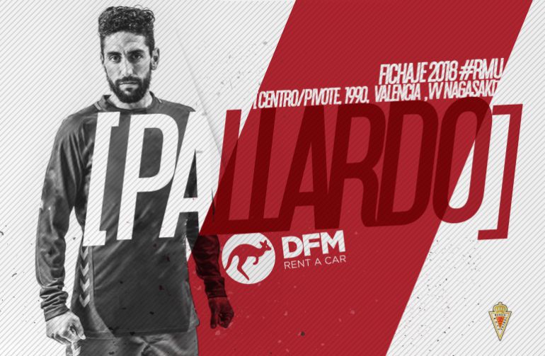 Pallardó, experiencia de Primera en el centro del campo del Real Murcia Pallardó, experiencia de Primera en el centro del campo del Real Murcia
