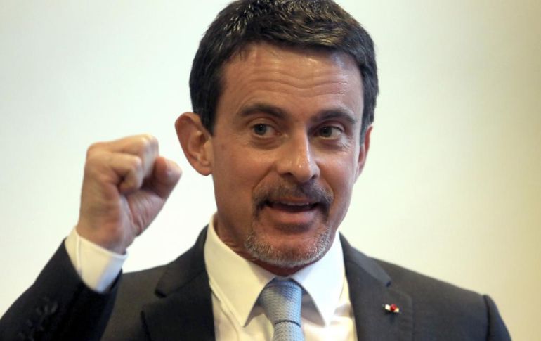 El exprimer ministro francés, Manuel Valls El exprimer ministro francés, Manuel Valls