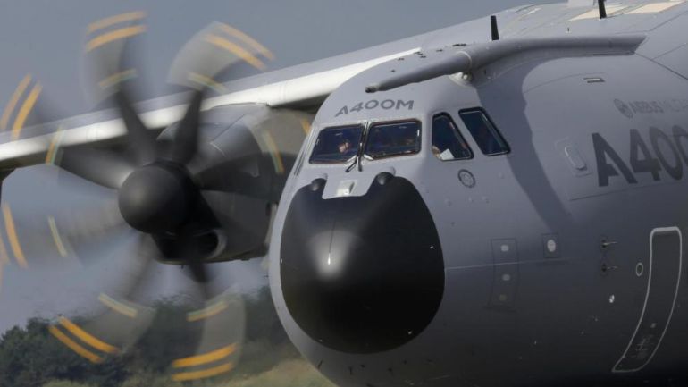 El A400M, pendiente de las sanciones europeas El A400M, pendiente de las sanciones europeas