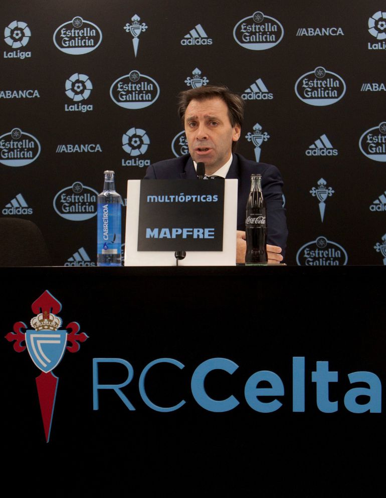 El director deportivo del Real Club Celta de Vigo, Felipe Miñambres, hace balance de la trayectoria del primer equipo a la mitad de la temporada. El director deportivo del Real Club Celta de Vigo, Felipe Miñambres, hace balance de la trayectoria del primer equipo a la mitad de la temporada.