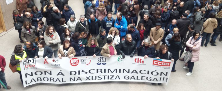 Huelga justicia, A Coruña Huelga justicia, A Coruña