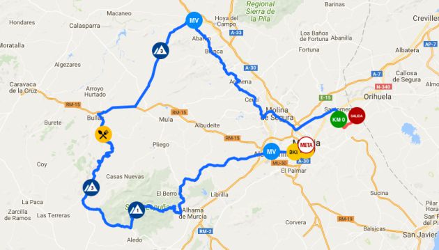 Vuelta a Murcia: todos contra Valverde, que buscará su sexto título Vuelta a Murcia: todos contra Valverde, que buscará su sexto título