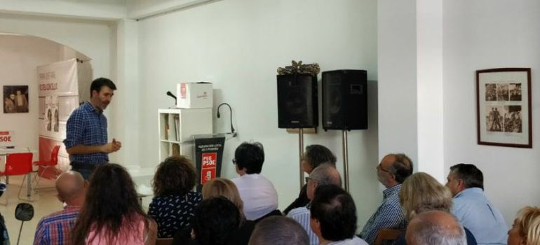 El parlamentario socialista Juan Díaz Villoslada El parlamentario socialista Juan Díaz Villoslada