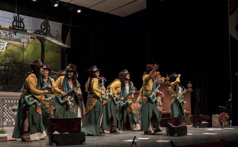 Murga: Las Chimixurris en la tercera semifinal del COMBA 2018 Murga: Las Chimixurris en la tercera semifinal del COMBA 2018