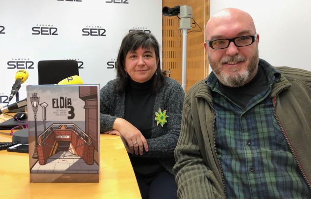Cristina Durán y Miguel Angel Giner, autores de "El día 3" Cristina Durán y Miguel Angel Giner, autores de "El día 3"