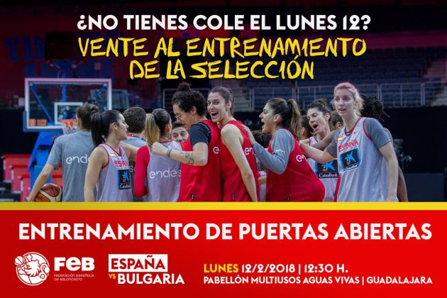 La Selección Nacional de Baloncesto Femenino se mide a Bulgaria en Guadalajara: La Selección Nacional de Baloncesto Femenino se mide a Bulgaria en Guadalajara La Selección Nacional de Baloncesto Femenino se mide a Bulgaria en Guadalajara: La Selección Nacional de Baloncesto Femenino se mide a Bulgaria en Guadalajara