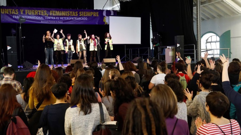 Manifestación ocho de marzo: El movimiento feminista se prepara para "desbordar" Madrid el 8 de marzo Manifestación ocho de marzo: El movimiento feminista se prepara para "desbordar" Madrid el 8 de marzo