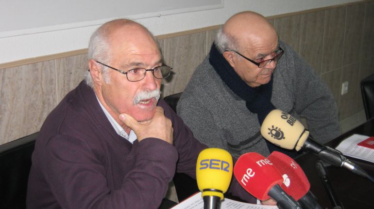 Secretarios de UGT y CCOO de Pensionistas en Bierzo y Laciana Secretarios de UGT y CCOO de Pensionistas en Bierzo y Laciana