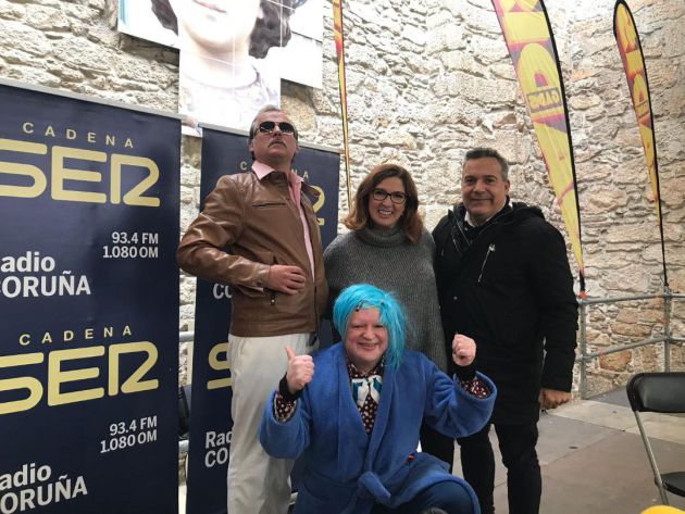 Suso Martínez, Mayte González, Paco Lodeiro y Xurxo Souto Suso Martínez, Mayte González, Paco Lodeiro y Xurxo Souto