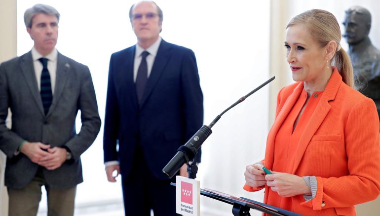 La presidenta de la Comunidad de Madrid Cristina Cifuentes. La presidenta de la Comunidad de Madrid Cristina Cifuentes.