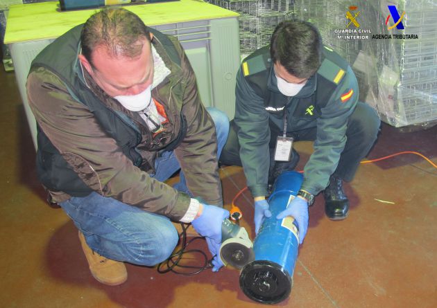 Detenidos por usar tubos de PVC para transportar droga Detenidos por usar tubos de PVC para transportar droga
