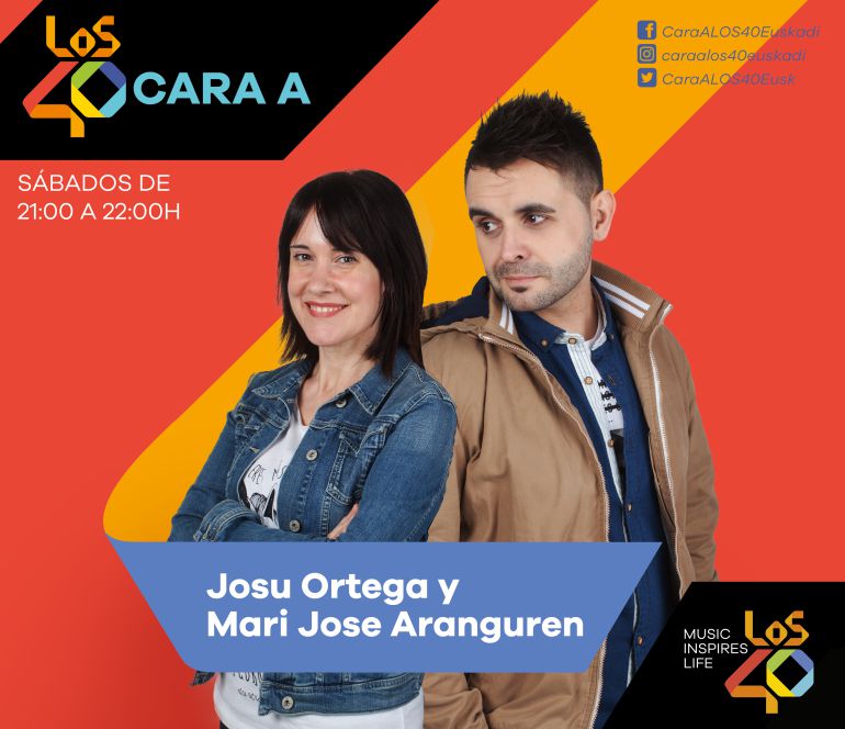 Cara A, el nuevo programa de LOS40 en Euskadi Cara A, el nuevo programa de LOS40 en Euskadi
