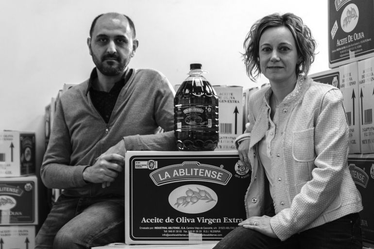 Paulino Calvo y Rita Escribano, responsables de la empresa Industrial Ablitense S.A.U. Paulino Calvo y Rita Escribano, responsables de la empresa Industrial Ablitense S.A.U.