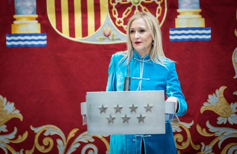 La presidenta de la Comunidad de Madrid, Cristina Cifuentes. La presidenta de la Comunidad de Madrid, Cristina Cifuentes.
