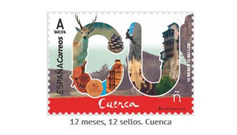 Los zarajos de Cuenca, el resoli y la Semana Santa en un sello de Correos Los zarajos de Cuenca, el resoli y la Semana Santa en un sello de Correos