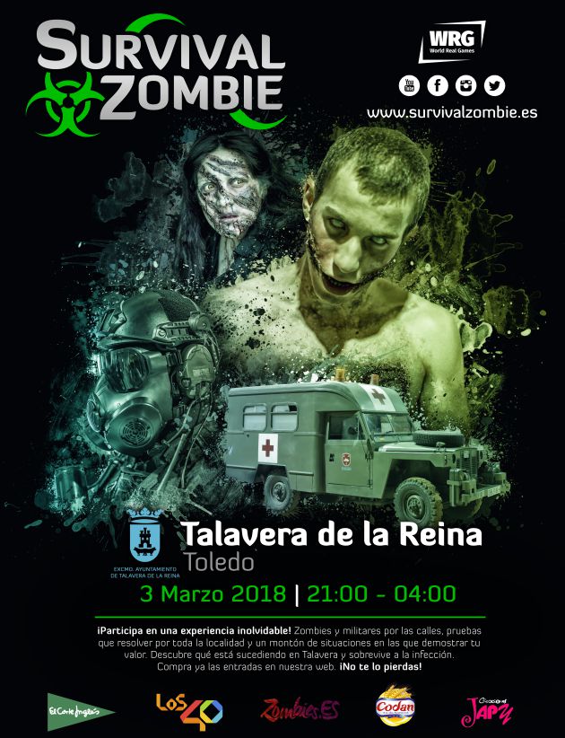 El apocalipsis zombi llega a Talavera de la mano de Los40 El apocalipsis zombi llega a Talavera de la mano de Los40