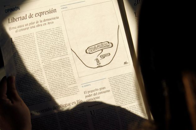Alicante: Forges, un "dibujante de chistes en serio" Alicante: Forges, un "dibujante de chistes en serio"