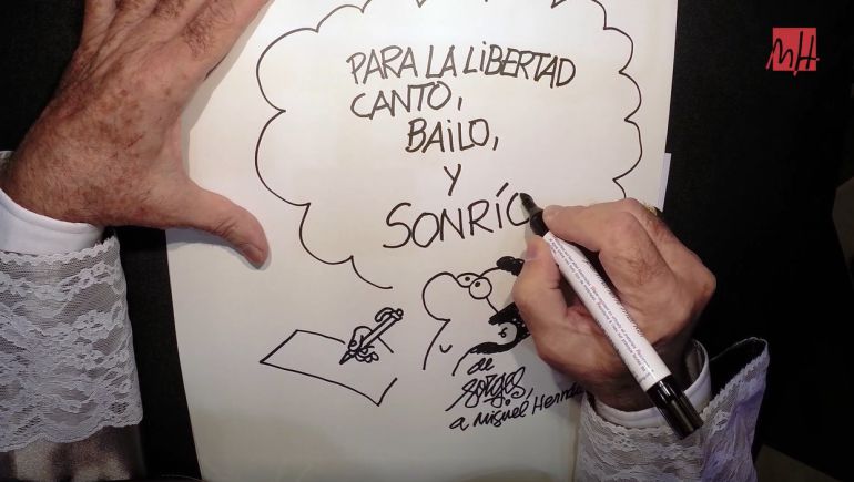 Viñeta de Forges para la UMH Viñeta de Forges para la UMH