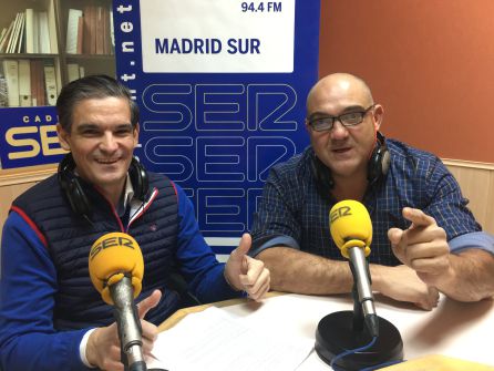 Antonio Montana, organizador del Mercado del Juguete de Madrid, y Roberto Espacios, portavoz Antonio Montana, organizador del Mercado del Juguete de Madrid, y Roberto Espacios, portavoz