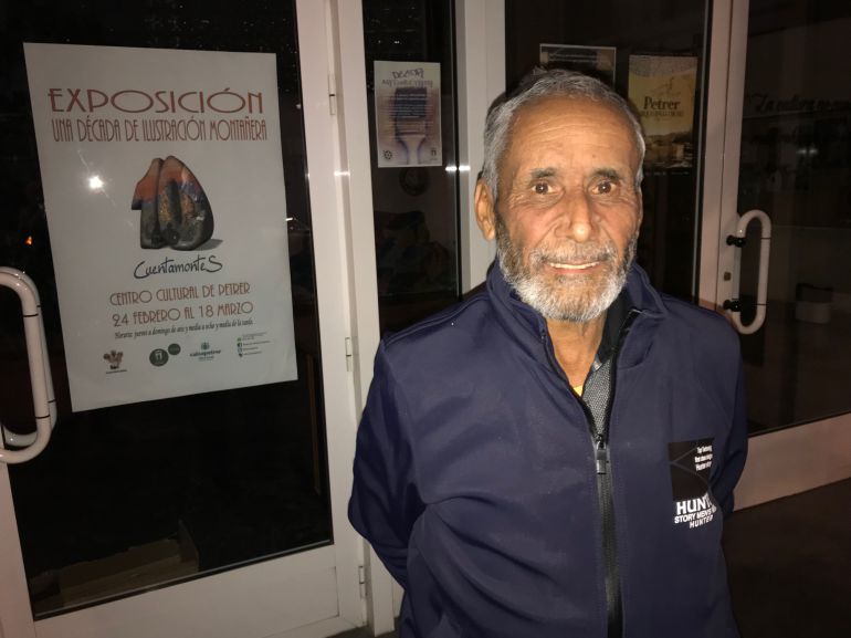 Abdul Karim tiene 63 años y ha viajado desde Hushé (Pakistán) hasta Petrer Abdul Karim tiene 63 años y ha viajado desde Hushé (Pakistán) hasta Petrer