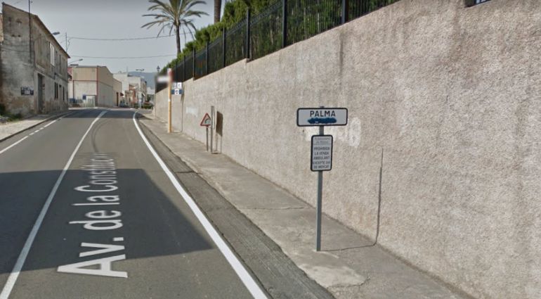 Entrada a Palma de Gandia Entrada a Palma de Gandia