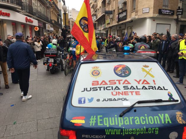 Manifestación de Jusapol en Córdoba Manifestación de Jusapol en Córdoba