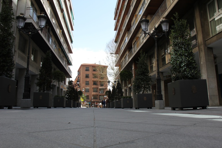 Las tribunas de la calle Ganivet se empezarán a instalar durante la quinta semana de Cuaresma, vísperas de la Semana Santa Las tribunas de la calle Ganivet se empezarán a instalar durante la quinta semana de Cuaresma, vísperas de la Semana Santa