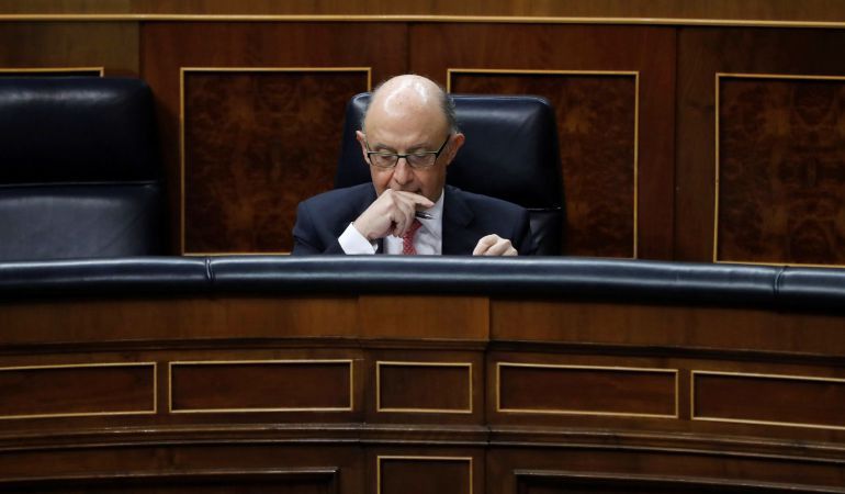 El ministro de Hacienda, Cristóbal Montoro El ministro de Hacienda, Cristóbal Montoro
