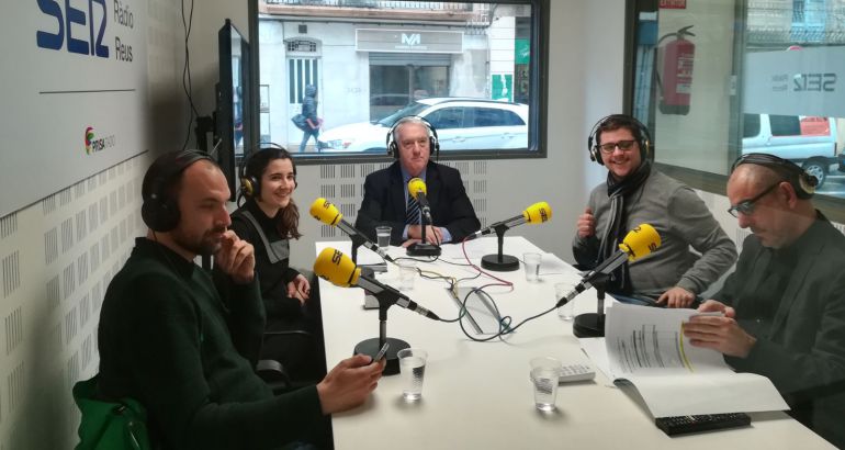 Josep Poblet, President de la Diputació als estudis de Ràdio Reus Cadena SER Josep Poblet, President de la Diputació als estudis de Ràdio Reus Cadena SER