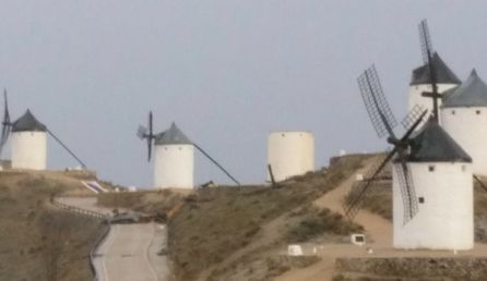 El viento produce destrozos en 10 molinos de Consuegra El viento produce destrozos en 10 molinos de Consuegra