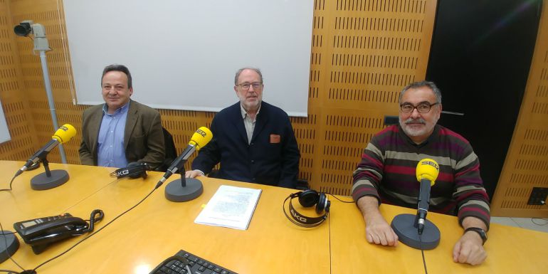 Vicent Sarriá, Luis Casado y Faustino Vilora Vicent Sarriá, Luis Casado y Faustino Vilora