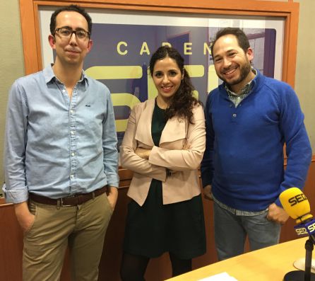 José María Martín, Patricia Huertas y Jacinto Molero José María Martín, Patricia Huertas y Jacinto Molero