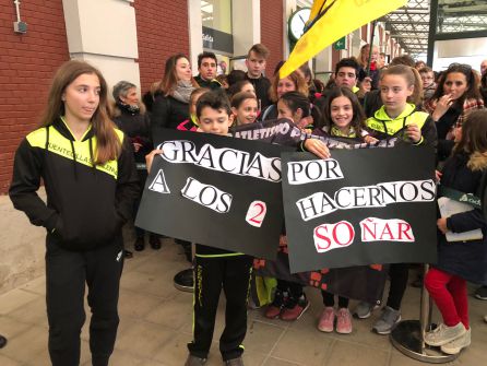 Emoción y agradecimiento a Husillos por hacernos soñar Emoción y agradecimiento a Husillos por hacernos soñar
