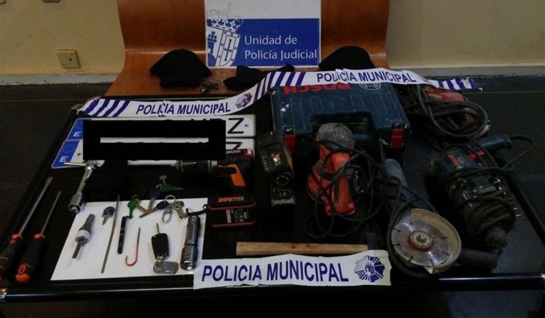 Los agentes intervinieron múltiples efectos para la comisión de robos con violencia Los agentes intervinieron múltiples efectos para la comisión de robos con violencia