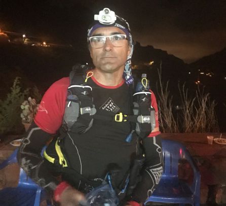 José Miguel Pérez, corredor de ultratrails en la Transgrancanaria José Miguel Pérez, corredor de ultratrails en la Transgrancanaria