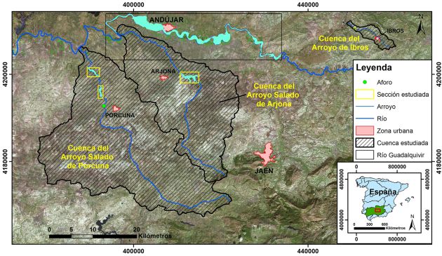 Mapa contextual de zonas inundables Mapa contextual de zonas inundables