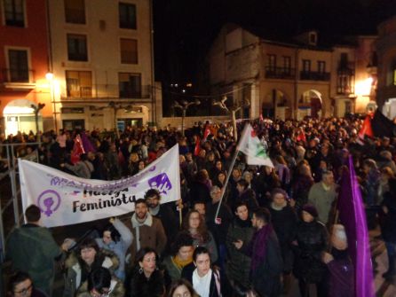 La manifestación tardó una hora en hacer el recorrido La manifestación tardó una hora en hacer el recorrido