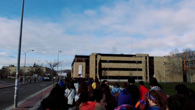 Los estudiantes, el Rectorado, la Plaza Mayor, las calles de Salamanca... llenas de feminismo Los estudiantes, el Rectorado, la Plaza Mayor, las calles de Salamanca... llenas de feminismo