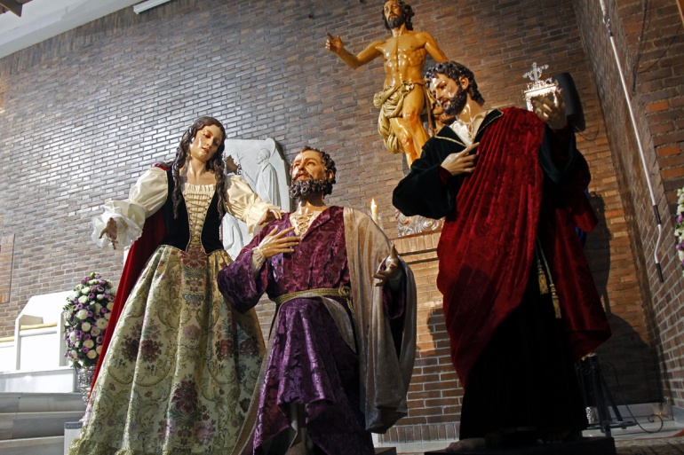 Imágenes del misterio de Regina Mundi presentadas y bendecidas este sábado, realizadas por Israel Cornejo Imágenes del misterio de Regina Mundi presentadas y bendecidas este sábado, realizadas por Israel Cornejo
