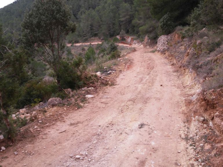 Imagen de archivo del Camino de sa Capelleta, en Sant Josep Imagen de archivo del Camino de sa Capelleta, en Sant Josep