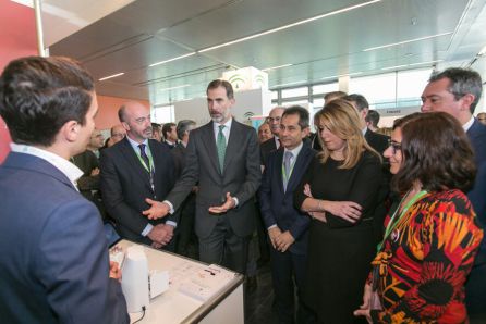 Felipe VI en la jornada inaugural de Andalucía Digital Week Felipe VI en la jornada inaugural de Andalucía Digital Week