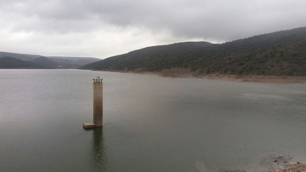 Situación del embalse de Beleña este fin de semana. Situación del embalse de Beleña este fin de semana.