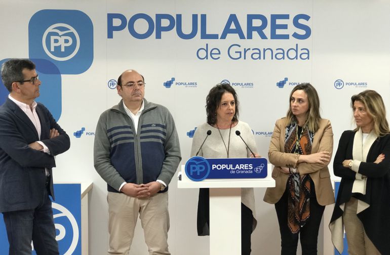 Rueda de prensa del PP en la que ha denunciado la “situación insostenible” de los pacientes de radioterapia en Granada Rueda de prensa del PP en la que ha denunciado la “situación insostenible” de los pacientes de radioterapia en Granada