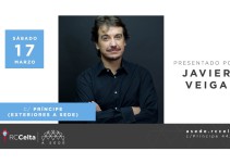 Javier Veiga maestro de ceremonias en la inauguración de la Sede del Celta