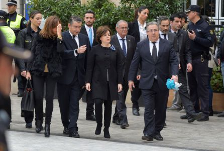 Soraya Sáenz de Santamaría y Juan Ignacio Zoido. Soraya Sáenz de Santamaría y Juan Ignacio Zoido.