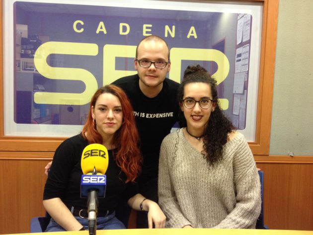 Alex Sereno, Marta Nebot y Ruth Ceballos. Alex Sereno, Marta Nebot y Ruth Ceballos.