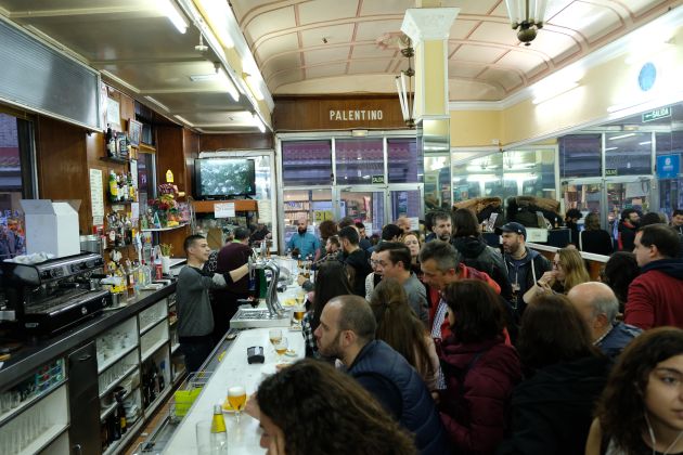 Interior del 'Palentino' Interior del 'Palentino'