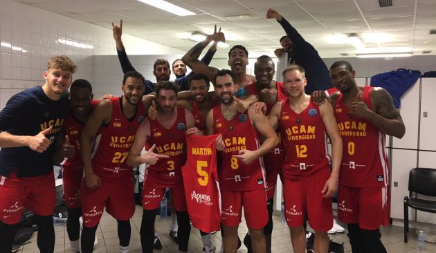 ¡Histórica clasificación del UCAM Murcia para los cuartos de Champions! ¡Histórica clasificación del UCAM Murcia para los cuartos de Champions!