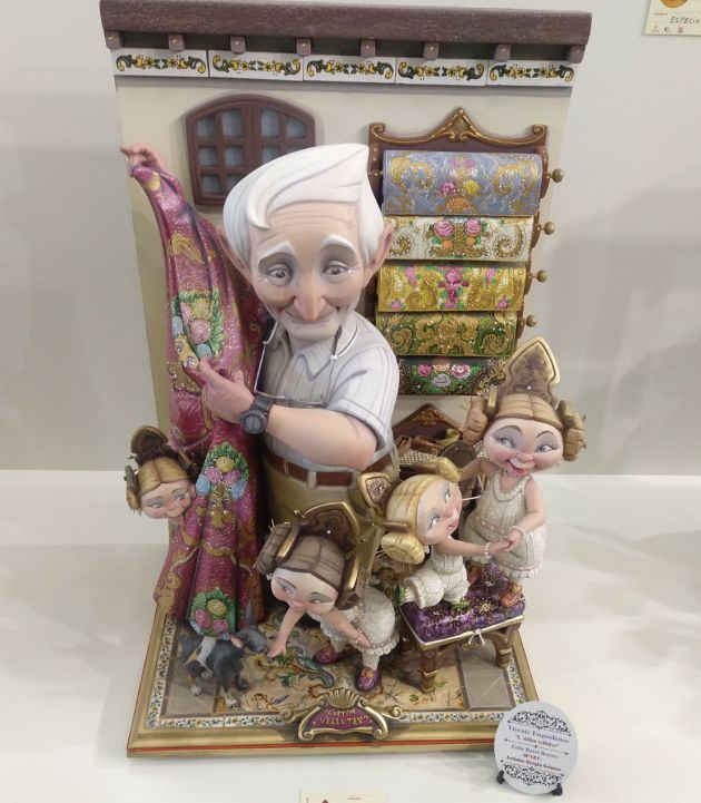 L'últim velluter, ninot indultat de las Fallas 2018 L'últim velluter, ninot indultat de las Fallas 2018